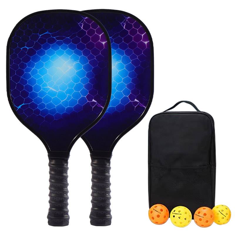 Honeycomb blue-double-shot set-nine-layer poplar [USAPA certification racket]